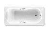 Ванна HAITI с хромированными ручками /170х80/ (бел)